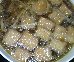 鱼豆腐，金针菇汤的做法