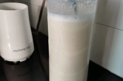 榨汁机自制香浓豆浆