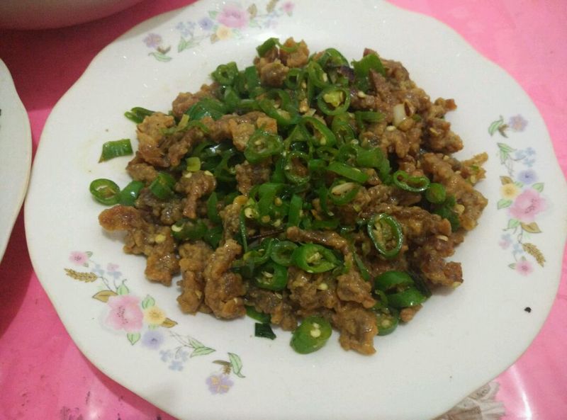 尖椒小酥肉