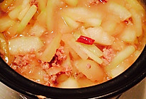 砂锅肉沫冬瓜的做法