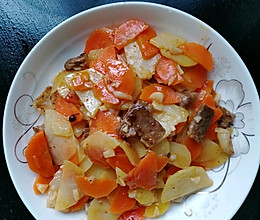 胡萝卜土豆片片的做法