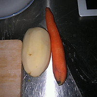 炖豆角土豆胡萝卜的做法图解2