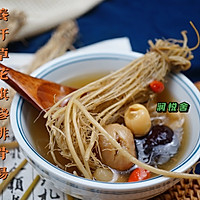 养肝草花旗参排骨汤 熬夜护肝、清肝火、肝火旺盛的做法图解8