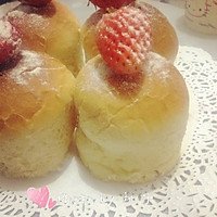 软糯香甜的草莓面包的做法图解5