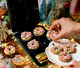 圣诞节甜甜圈的做法