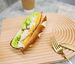 #女神野餐记#咸牛肉三明治的做法
