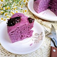 低糖低脂‼️松软可口的紫薯发糕（15）的做法图解13