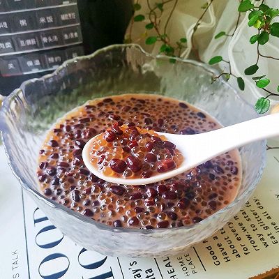 红豆西米露