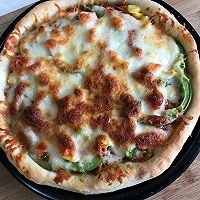 时蔬披萨的做法图解8