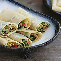 时蔬卷饼的做法图解12