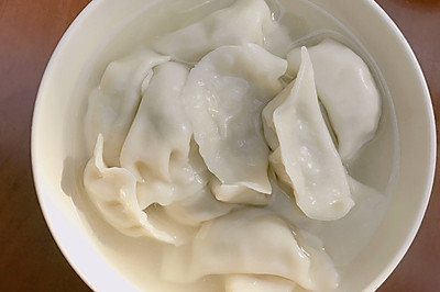 韭菜杏鲍菇猪肉饺子