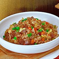 牛肉炒饭的做法图解11