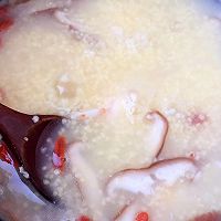 虾仁香菇小米粥的做法图解8