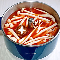番茄海鲜菇火锅#好吃不上火#的做法图解11