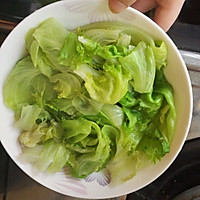 蚝油生菜芯的做法图解3