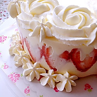 玫瑰草莓奶油慕斯蛋糕6寸（含蛋糕烤制各种问题详解）的做法图解35