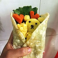 小熊墨西哥饼的做法图解17