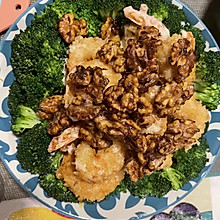 核桃香酥虾