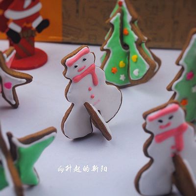 圣诞糖霜3D饼干 