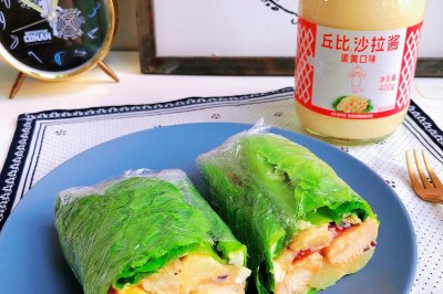 火遍全网的减脂蔬菜三明治