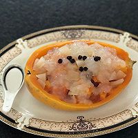 木瓜炖雪蛤的做法图解6