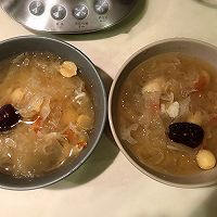 soup-银耳百合莲子羹的做法图解4