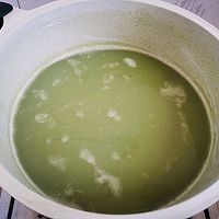 手工古法绿豆浆的做法图解3