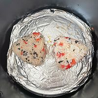 #2022烘焙料理大赛料理组复赛#芝士烤饭团的做法图解2