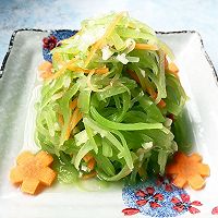 爽口莴苣丝的做法图解4