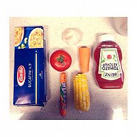 意大利面【感恩节】（无肉版 1人份量）的做法图解1