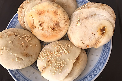 低油脂的孜然辣椒酥饼