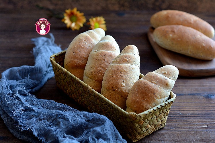 波兰种多谷面包咸卷的做法