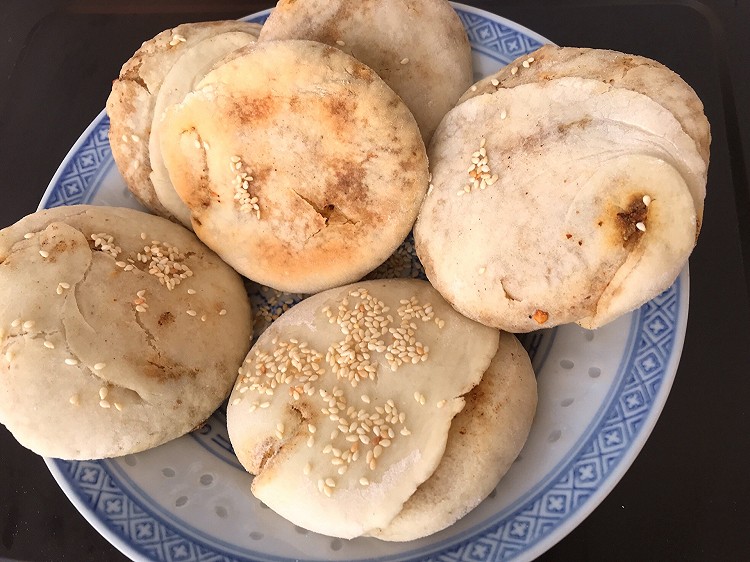 低油脂的孜然辣椒酥饼的做法