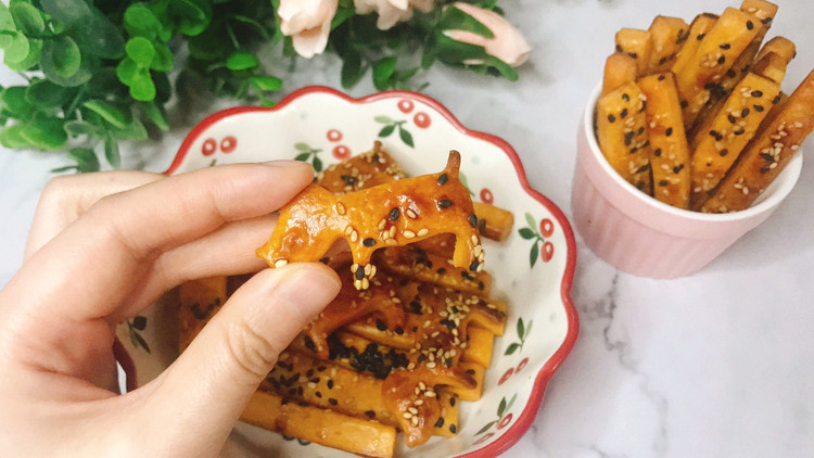 蜂蜜低糖红薯饼干（无黄油）的做法
