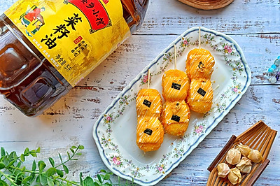 黄金芝士土豆球串串