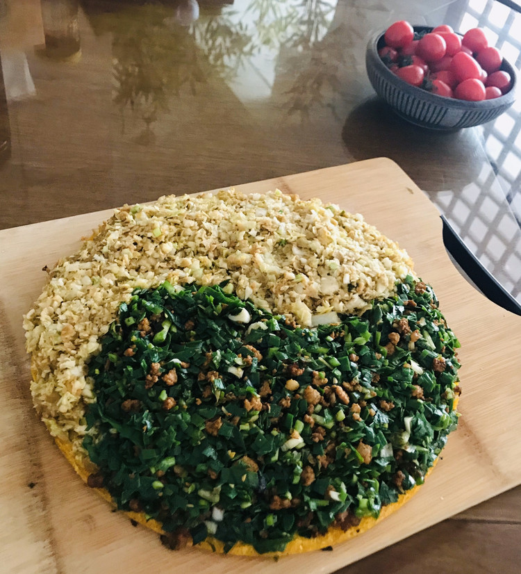 太极馅儿烀饼的做法