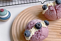 蓝莓酥粒面包的做法