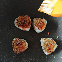 #全电厨王料理挑战赛热力开战！#网红日式烤饭团的做法图解5