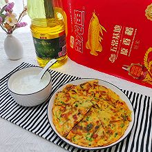 一口菜饼子