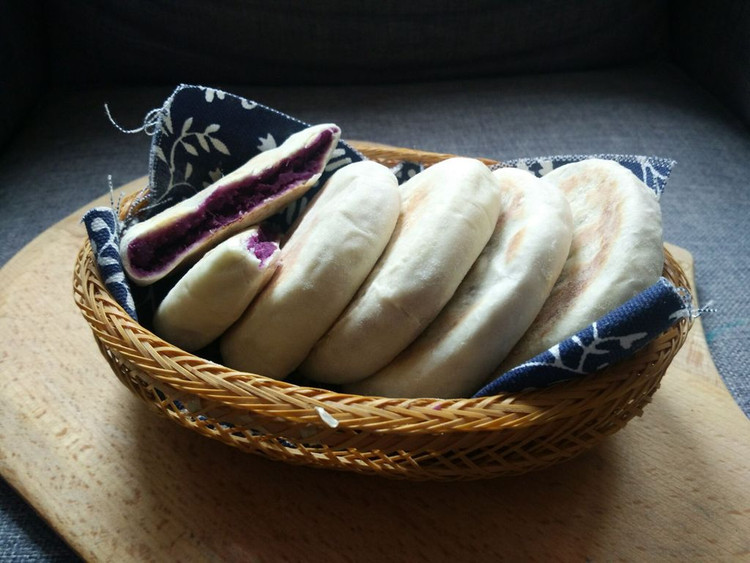 【紫薯发面小饼】——COUSS CF-3500发酵箱出品的做法