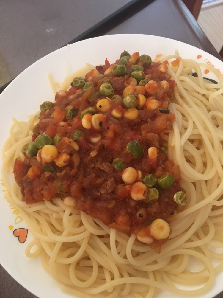黑椒茄汁牛肉意粉的做法