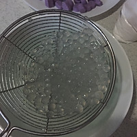双色芋圆西米露的做法图解1