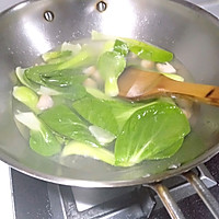 青菜虾滑汤的做法图解5