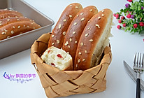 蔓越莓奶香面包#柏翠辅食节—烘焙零食#的做法