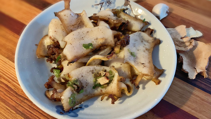 沙姜爆炒鲍鱼片
