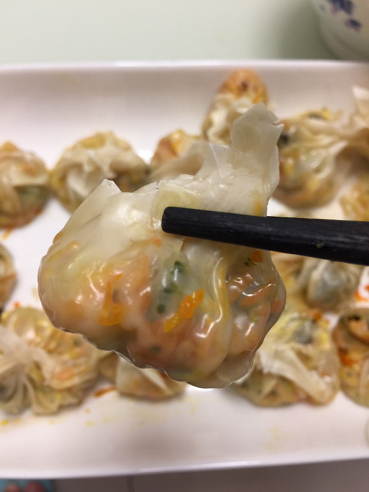 馄炖皮胡萝卜包子的做法