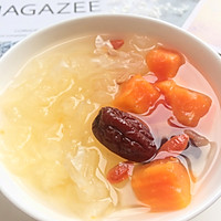 红枣木瓜炖雪耳的做法图解11