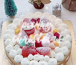 #甜蜜暖冬，“焙”感幸福#草莓裸蛋糕的做法