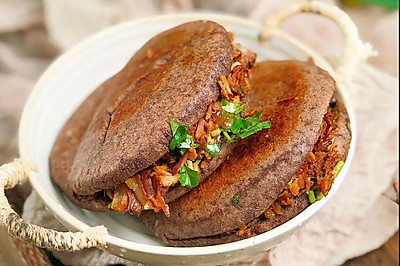 黑麦肉夹馍