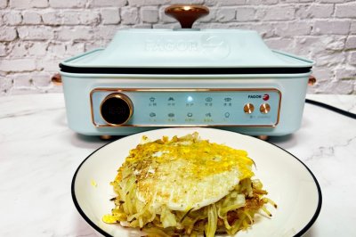 土豆丝鸡蛋饼